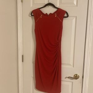 Cache  red dress only worn once